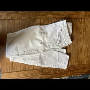 Gap white jeans
